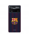 Funda para Xiaomi Poco X4 Pro del Barcelona  - Licencia Oficial FC Barcelona