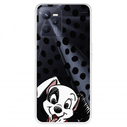 Funda para Realme C35 Oficial de Disney Cachorro Manchas - 101 Dálmatas