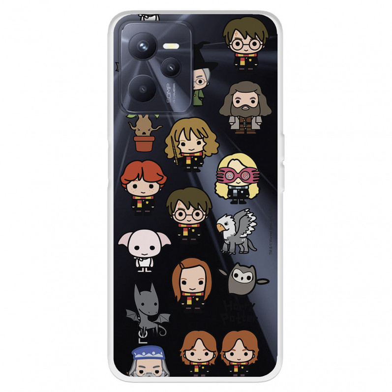 Funda para Realme C35 Oficial de Harry Potter Personajes Iconos - Harry Potter