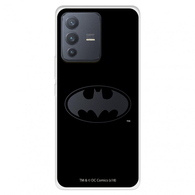 Funda para Vivo V23 Oficial de DC Comics Batman Logo Transparente - DC Comics