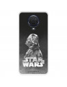 Funda para Nokia G10 Oficial de Star Wars Darth Vader Fondo negro - Star Wars