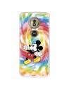 Funda para Motorola Moto G6 Play Oficial de Disney Mickey Mickey Tye Die - Clásicos Disney