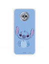 Funda para Motorola Moto G6 Plus Oficial de Disney Stitch Azul - Lilo & Stitch