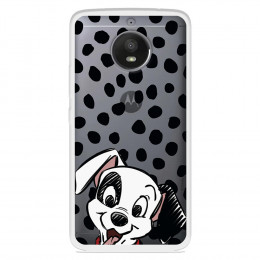 Funda para Motorola Moto E4 Oficial de Disney Cachorro Manchas - 101 Dálmatas