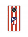 Funda para Motorola Moto G5 del Atlético de Madrid Escudo Rojiblanco  - Licencia Oficial Atlético de Madrid