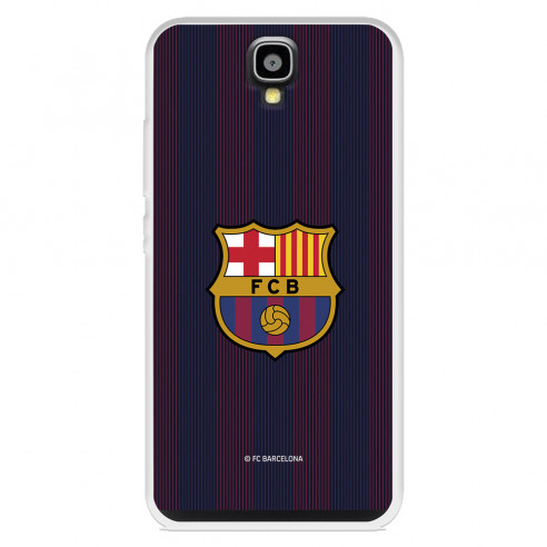 Funda para Huawei Y560 del FC Barcelona Rayas Blaugrana  - Licencia Oficial FC Barcelona