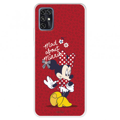 Funda para ZTE Blade V2020 Oficial de Disney Minnie Mad About - Clásicos Disney