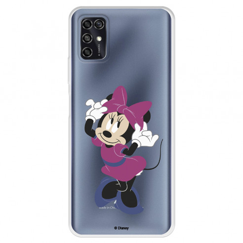 Funda para ZTE Blade V2020 Oficial de Disney Minnie Rosa - Clásicos Disney