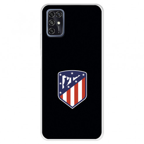 Funda para ZTE Blade V2020 del Atlético de Madrid Escudo Fondo Negro  - Licencia Oficial Atlético de Madrid