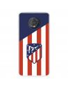 Funda para Motorola Moto G6 del Atlético de Madrid Escudo Fondo Atletico  - Licencia Oficial Atlético de Madrid