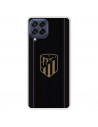 Funda para Samsung Galaxy M53 del Atlético de Madrid Escudo Dorado Fondo Negro - Licencia Oficial Atlético de Madrid