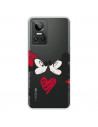 Funda para Realme GT Neo 3 Oficial de Disney Mickey y Minnie Beso - Clásicos Disney