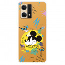 Funda para Oppo Reno 7 4G Oficial de Disney Mickey Mickey Urban - Clásicos Disney