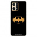 Funda para Oppo Reno 7 4G Oficial de DC Comics Batman Logo Transparente - DC Comics