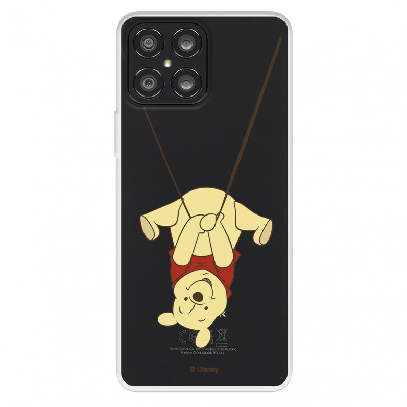 Funda para Huawei Honor X8 Oficial de Disney Winnie  Columpio - Winnie The Pooh