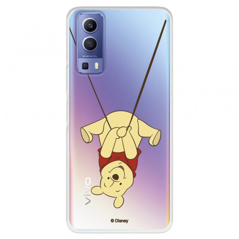 Etui na Vivo Y52 5G Official Disney Winnie Swing - Kubuś Puchatek