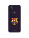 Funda para Motorola Moto G10 del FC Barcelona Rayas Blaugrana  - Licencia Oficial FC Barcelona