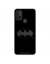 Funda para Motorola Moto G10 Oficial de DC Comics Batman Logo Transparente - DC Comics