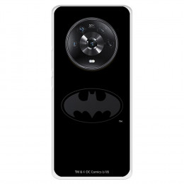 Funda para Huawei Honor Magic4 Lite Oficial de DC Comics Batman Logo Transparente - DC Comics