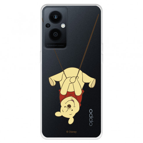 Funda para Oppo Reno8 Lite 5G Oficial de Disney Winnie  Columpio - Winnie The Pooh