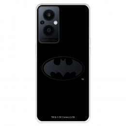 Funda para Oppo Reno8 Lite 5G Oficial de DC Comics Batman Logo Transparente - DC Comics