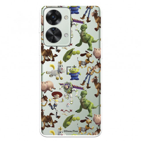 Funda para OnePlus Nord 2T 5G Oficial de Disney Muñecos Toy Story Siluetas - Toy Story