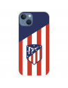 Funda para IPhone 14 Max del Atlético de Madrid Escudo Fondo Atletico  - Licencia Oficial Atlético de Madrid