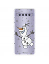 Funda para TCL 10 Plus Oficial de Disney Olaf Transparente - Frozen