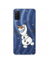 Funda para Alcatel 1 L Pro Oficial de Disney Olaf Transparente - Frozen