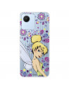 Funda para Realme C30 Oficial de Disney Campanilla Flores - Peter Pan