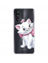 Funda para Motorola Moto G52 Oficial de Disney Marie Silueta - Los Aristogatos