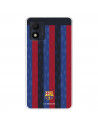 Funda para Alcatel 1B 2022 del FC Barcelona Fondo Rayas Verticales  - Licencia Oficial FC Barcelona