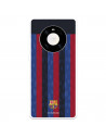 Funda para Huawei Mate 40 Pro del FC Barcelona Fondo Rayas Verticales  - Licencia Oficial FC Barcelona