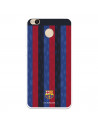 Funda para Xiaomi Redmi 4X del FC Barcelona Fondo Rayas Verticales  - Licencia Oficial FC Barcelona