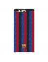 Funda para Huawei P10 Plus del FC Barcelona Fondo Rayas Verticales  - Licencia Oficial FC Barcelona