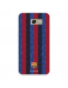 Funda para Samsung Galaxy A3 del FC Barcelona Fondo Rayas Verticales  - Licencia Oficial FC Barcelona