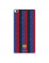 Funda para Huawei P8 del FC Barcelona Fondo Rayas Verticales  - Licencia Oficial FC Barcelona