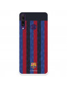 Funda para Huawei Y6p del FC Barcelona Fondo Rayas Verticales  - Licencia Oficial FC Barcelona