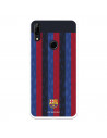 Funda para Huawei P Smart Z del FC Barcelona Fondo Rayas Verticales  - Licencia Oficial FC Barcelona