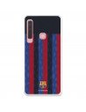 Funda para Samsung Galaxy A9 2018 del FC Barcelona Fondo Rayas Verticales  - Licencia Oficial FC Barcelona