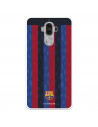 Funda para Huawei Mate 9 del FC Barcelona Fondo Rayas Verticales  - Licencia Oficial FC Barcelona