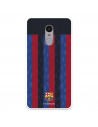 Funda para Xiaomi Redmi Note 4 del FC Barcelona Fondo Rayas Verticales  - Licencia Oficial FC Barcelona