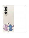 Funda para Samsung Galaxy Z Fold4 Oficial de Disney Angel & Stitch Beso - Lilo & Stitch