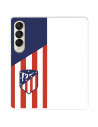 Funda para Samsung Galaxy Z Fold4 del Atlético de Madrid Escudo Fondo Atletico  - Licencia Oficial Atlético de Madrid