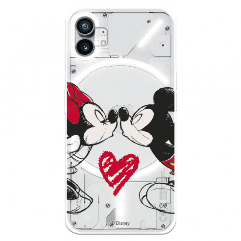 Oficjalne etui Disney Mickey i Minnie Kiss Nothing na telefon 1 — Disney Classics