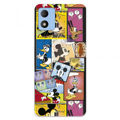 Funda para TCL 305i Oficial de Disney Mickey Comic - Clásicos Disney