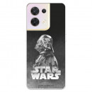 Funda para Oppo Reno 8 Oficial de Star Wars Darth Vader Fondo negro - Star Wars