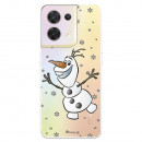 Funda para Oppo Reno 8 Oficial de Disney Olaf Transparente - Frozen