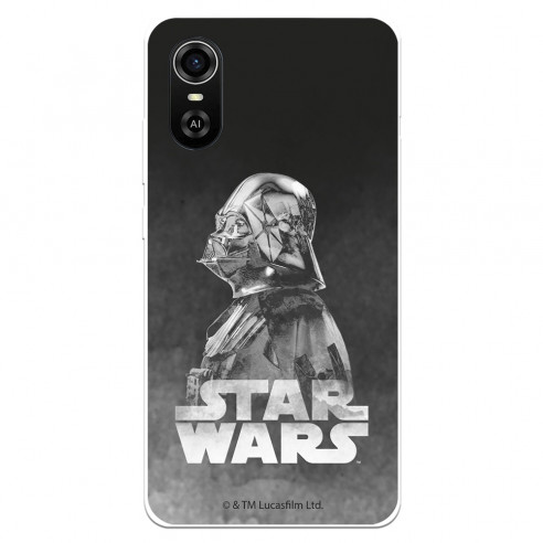 Funda para ZTE Blade A31 Plus Oficial de Star Wars Darth Vader Fondo negro - Star Wars