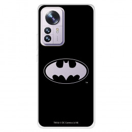 Funda para Xiaomi 12X Oficial de DC Comics Batman Logo Transparente - DC Comics